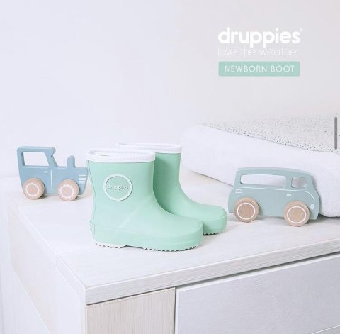 Kalosze NEWBORN BOOT Druppies pastel mint26