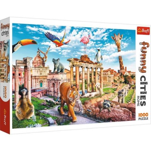 Puzzle 1000el Funny cities - Dziki Rzym TREFL p6