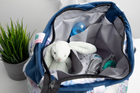 Sensillo Torba Velvet pojemna do nowoczesnych wózków - WAŻKI