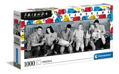 Clementoni Puzzle 1000el panorama Friends. Przyjaciele 39588
