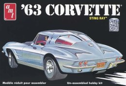 Model plastikowy AMT - 1963 Chevy Corvette