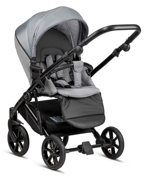 SKY 2w1 Tutis wielofunkcyjny wózek dziecięcy, waga 10,5 kg - 108 Grey