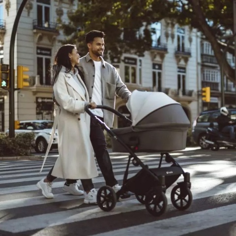 SKY 2w1 Tutis wielofunkcyjny wózek dziecięcy, waga 10,5 kg - 108 Grey