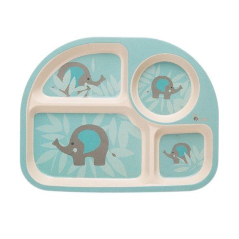 B-EKO Zestaw naczyń z kukurydzy Blue Elephant