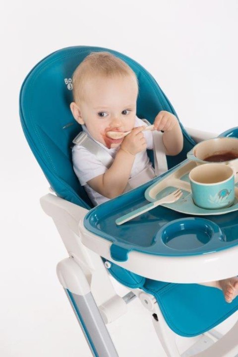 B-EKO Zestaw naczyń z kukurydzy Blue Elephant