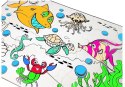 Puzzle Dla Dzieci Do Kolorowania Świat Wodny Pisaki 24 el