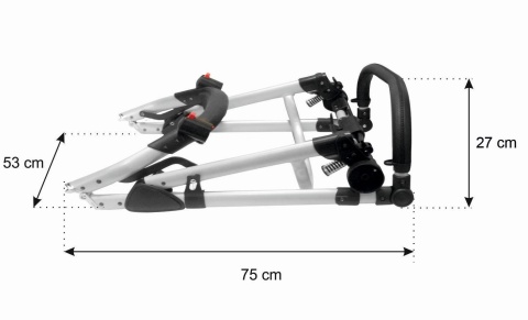 Sport XQ BabyActive Wózek spacerowy idealny na drogi i bezdroża! XQ-09 - czarny stelaż