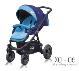 Sport XQ BabyActive Wózek spacerowy idealny na drogi i bezdroża! XQ-06 - czarny stelaż