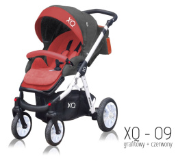 Sport XQ BabyActive Wózek spacerowy idealny na drogi i bezdroża! XQ-09 - biały stelaż