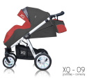 Sport XQ BabyActive Wózek spacerowy idealny na drogi i bezdroża! XQ-09 - biały stelaż