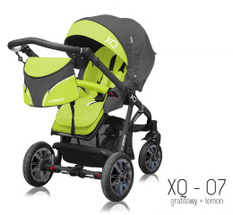Sport XQ BabyActive Wózek spacerowy idealny na drogi i bezdroża! XQ-07 - czarny stelaż