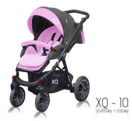 Sport XQ BabyActive Wózek spacerowy idealny na drogi i bezdroża! XQ-10 - czarny stelaż