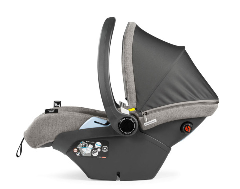 Primo Viaggio Lounge i-Size Peg Perego fotelik samochodowy do 83cm około 15 mies. - CITY GREY