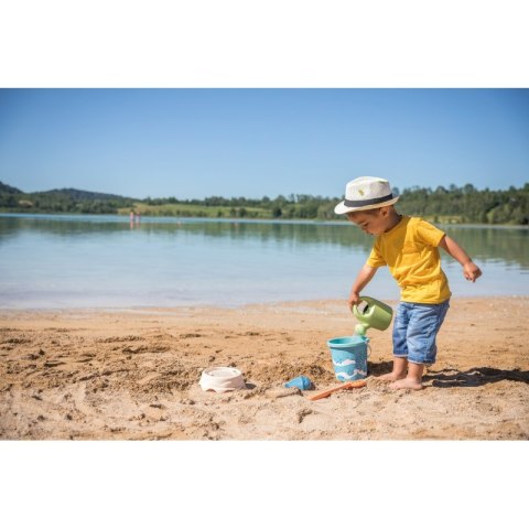 Smoby Green Wiaderko z akcesoriami do piasku i konewką z bioplastiku