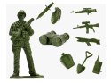 Żołnierzyki baza wojskowa figurki zestaw 307el.
