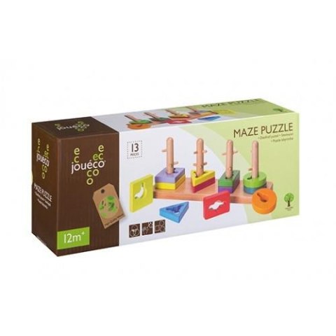 Drewniana łamigłówka/puzzle