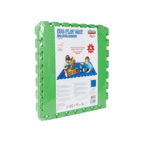 WOOPIE Piankowa Mata Edukacyjna Zielona 50 x 50