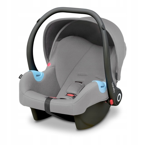 ASTRID Lionelo fotelik samochodowy 0-13 kg - Grey Stone
