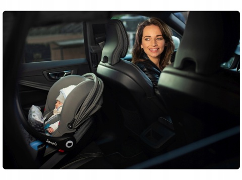 ASTRID Lionelo fotelik samochodowy 0-13 kg - Grey Stone