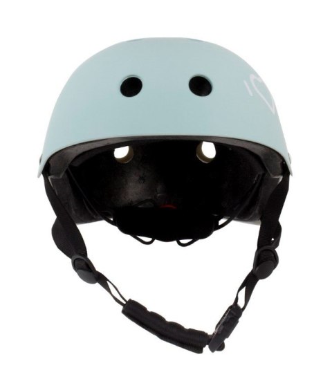 Kask M dla dzieci 3-7 lat HEART BIKE - SUN BABY z lampką LED miętowy