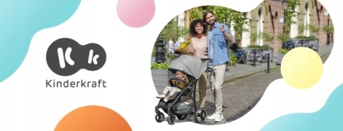 TRIG Kinderkraft Wózek spacerowy - Grey