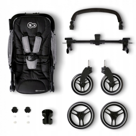 TRIG Kinderkraft Wózek spacerowy - Grey