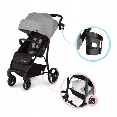 TRIG Kinderkraft Wózek spacerowy - Grey