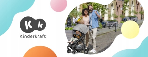 TRIG Kinderkraft Wózek spacerowy - Pink