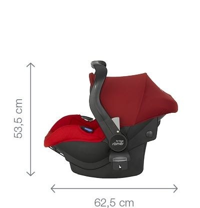 Britax Romer PRIMO GRUPA 0+ (Od urodzenia - 12/15 miesięcy Od urodzenia - 13 kg)