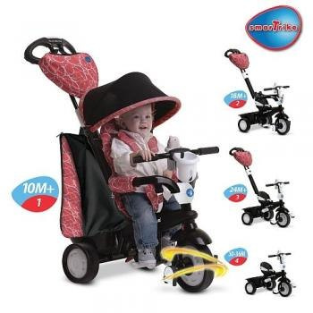 Pojazd/Rowerek Smart Trike 4w1 - Seria Chic 10m-3lat
