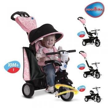 Pojazd/Rowerek Smart Trike 4w1 - Seria Chic 10m-3lat