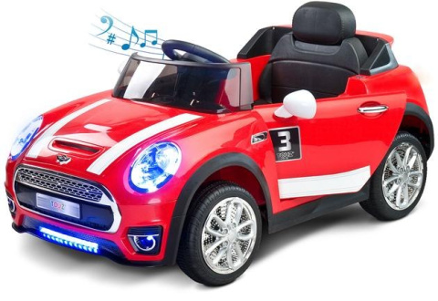 Toyz by caretero Samochód na akumulator MAXI WHITE sportowy kabriolet pilot dwa silniki i akumulatory