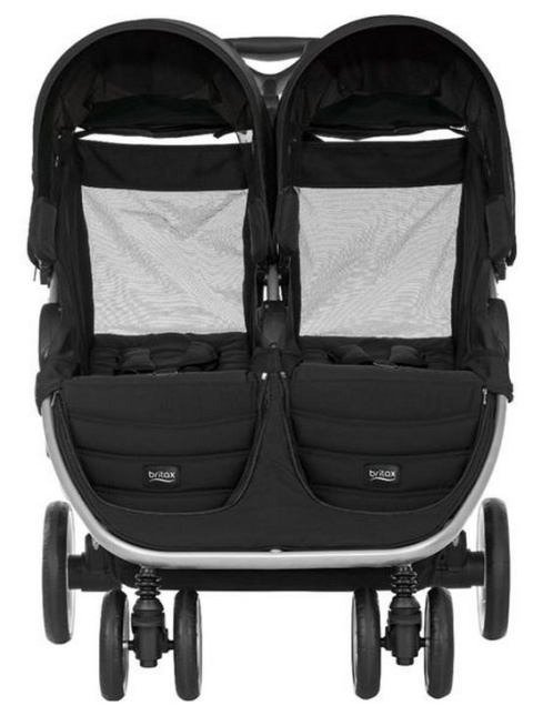 B-AGILE DOUBLE Britax Romer bliźniaczy wózek spacerowy od urodzenia do 15kg / 4lata