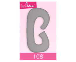 Poduszka bawełniana typu C dla kobiet w ciąży SuperMami 108