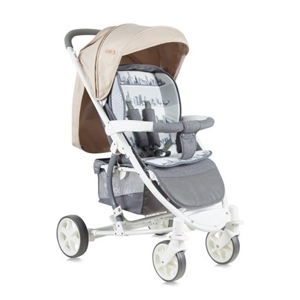 S-300 Lorelli Bertoni wózek spacerowy Grey&Beige Cities