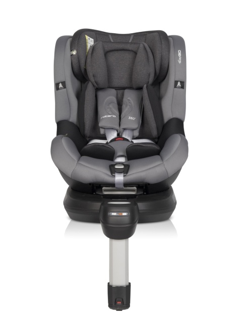 ROTARIO IsoFix EasyGo 0-18kg fotelik samochodowy - Iron