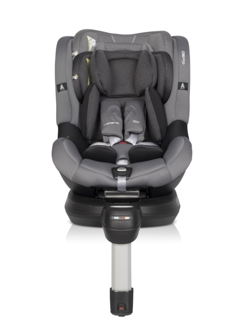 ROTARIO IsoFix EasyGo 0-18kg fotelik samochodowy - Iron