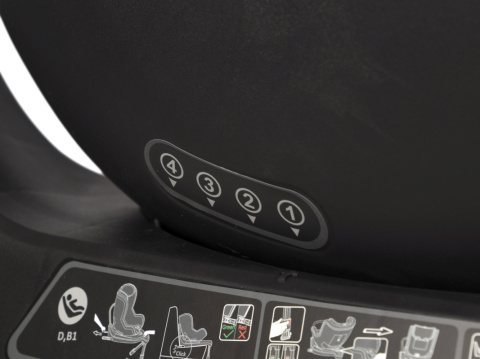 ROTARIO IsoFix EasyGo 0-18kg fotelik samochodowy - Iron