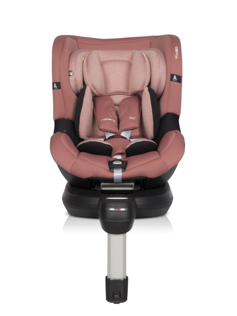 ROTARIO IsoFix EasyGo 0-18kg fotelik samochodowy - Rose