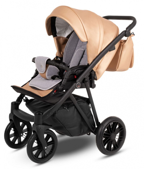 ZEO Eco Camarelo 3w1 wózek wielofunkcyjny z fotelikiem Cosmo 0-13 kg Polski Produkt - kolor 08