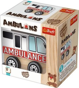 Zabawka drewniana Ambulans w pudełku 61000 TREFL