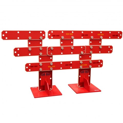 CLASSIC WORLD EDU Ogromne Klocki Konstrukcyjne Drewniane Zestaw Straż Pożarna