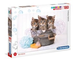 Clementoni Puzzle 180el Trzy śliczne kociaki. Lovely kittens 29109