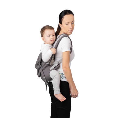 MoMi COLLET Nosidełko dla dzieci 3m+ do 20 kg - Kwiaty