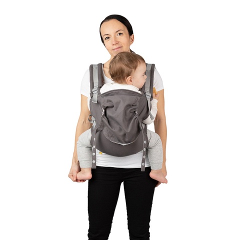 MoMi COLLET Nosidełko dla dzieci 3m+ do 20 kg - Kwiaty