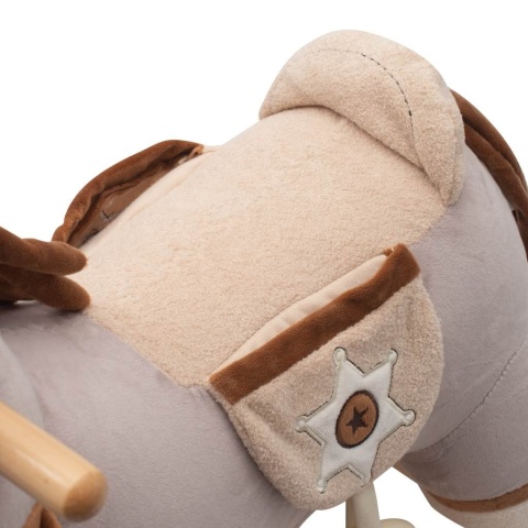 Zabawka na biegunach PlayTo 18m+ DONKEY 43318 brązowy