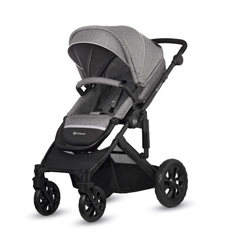 PRIME LITE Kinderkraft Wózek głęboko-spacerowy 2w1 - Gray