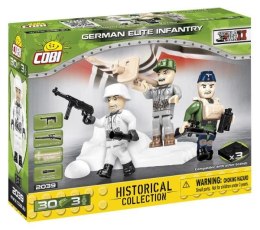 COBI 2039 Historical Collection WWII Figurki German Elite Infantry 30 klocków + 3 figurki p12