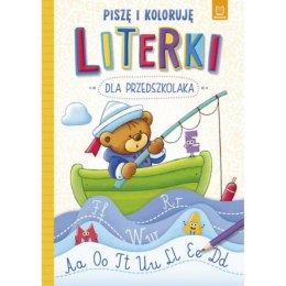 Książka Literki dla przedszkolaka. Piszę i koloruję