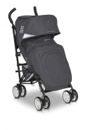 EZZO Euro-Cart lekki wózek spacerowy przeznaczony dla dzieci w wieku 6-36 m - Coal